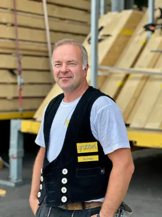 Gerd Lepp, Zimmerei bei Grübbel