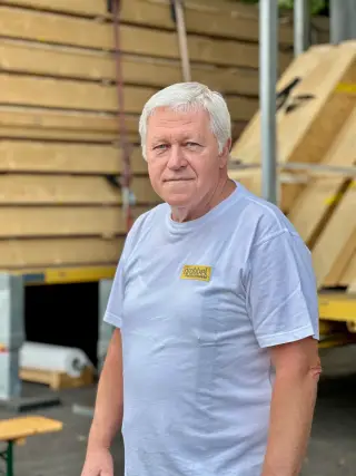 Heinrich Gerzen, Holzbaufertigung bei Grübbel