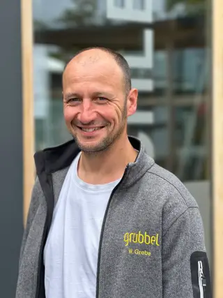 Waldemar Grebe, Zimmerei bei Grübbel