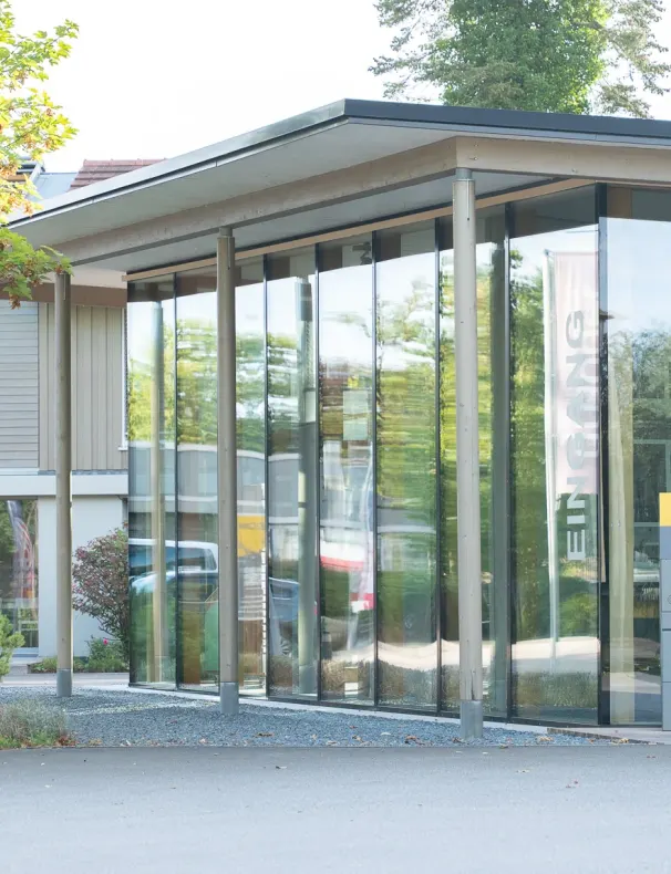 Moderner Holzbau von Grübbel